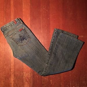 7FAM “A” Pocket Jeans - sz28